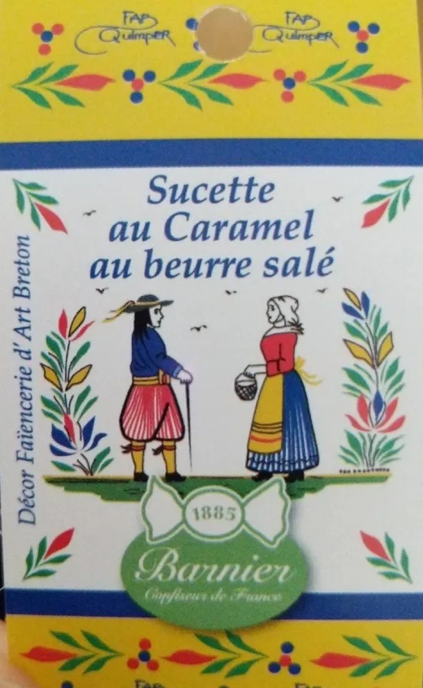 Sucette au caramel au beurre salé