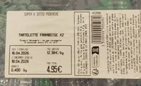 Tartelette framboise