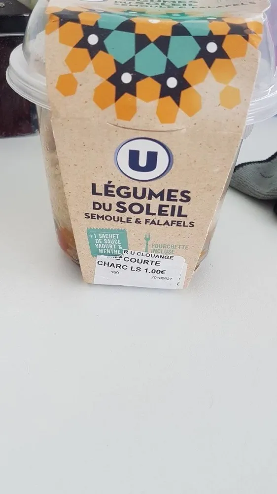 Légumes du soleil semoule et falafels