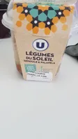 Légumes du soleil semoule et falafels