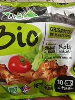 Grignottes de poulet bio