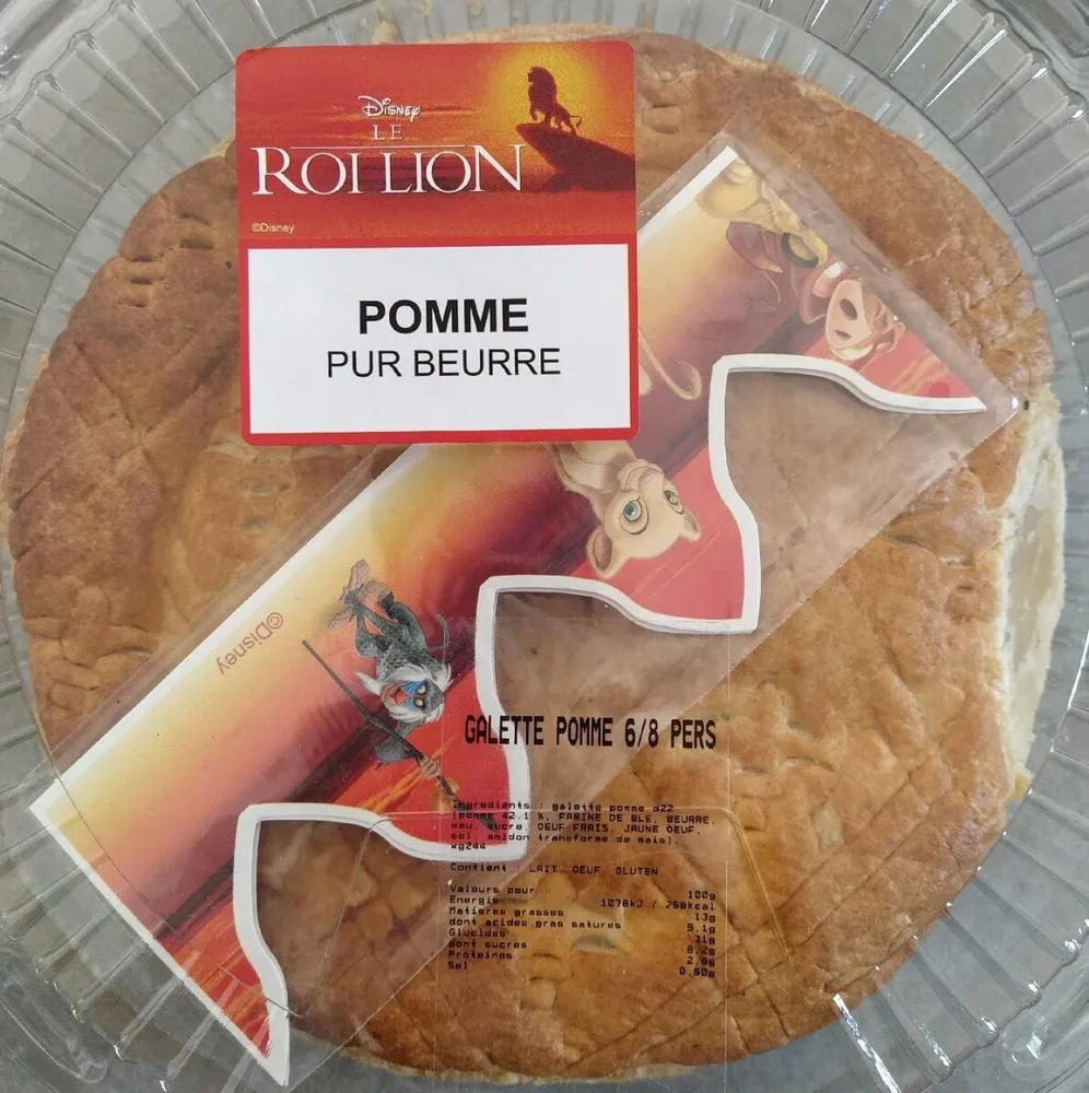 Galette pommes