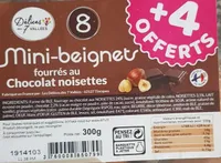 Mini-beignets chocolat noisettes