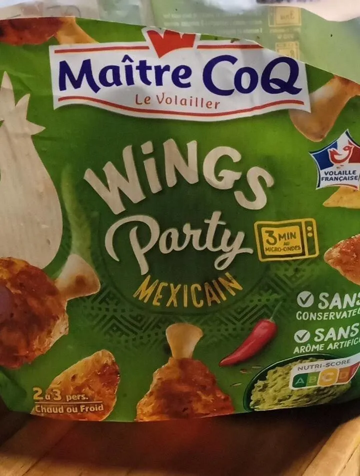 Wings party mexicain