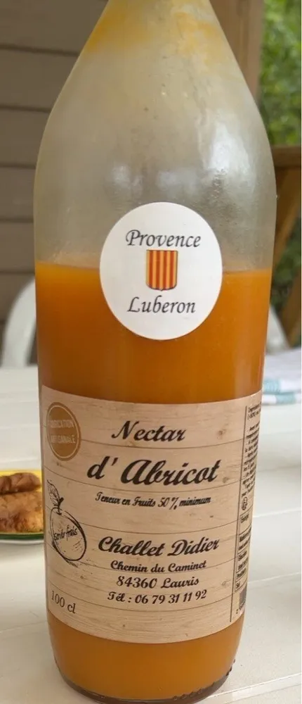 Jus d’abricot