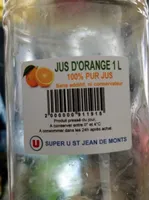 Jus d orange frais