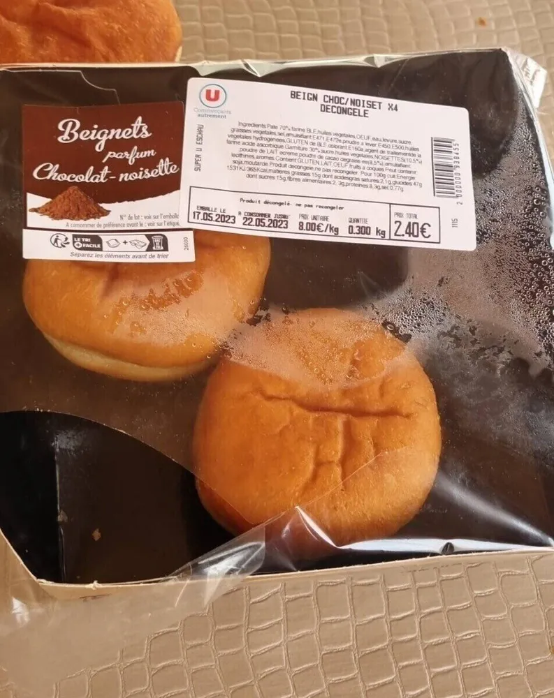 Beignets Chocolat/Noisettes