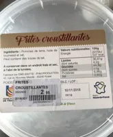 Frites croustillantes