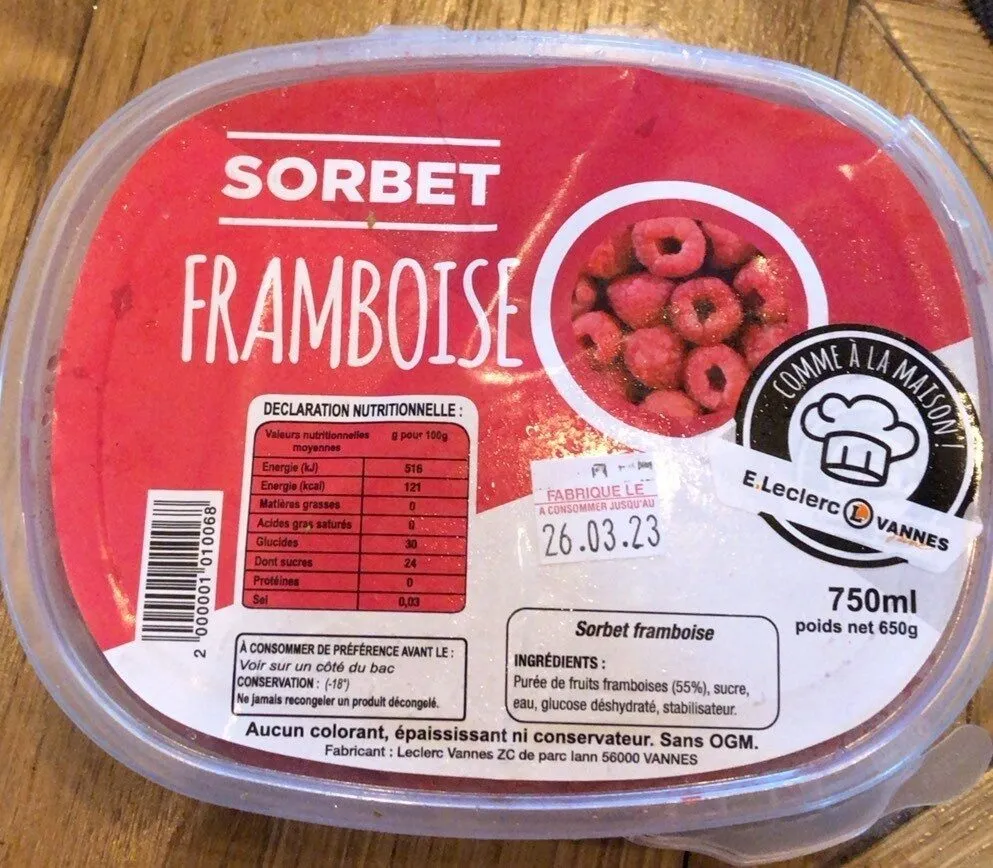 Sorbet Framboise