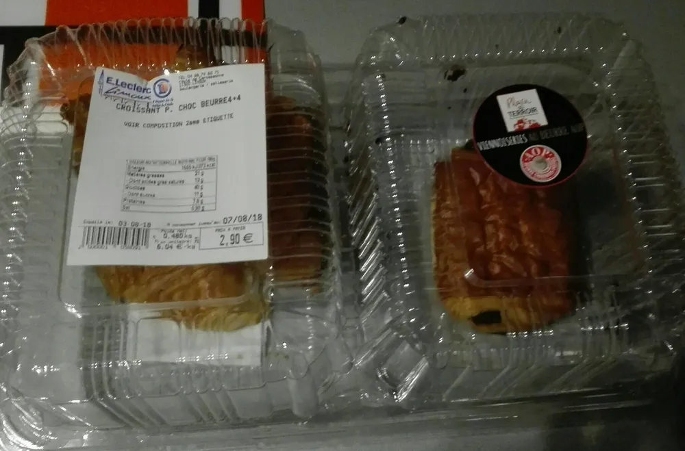 Croissants et pain au chocolat