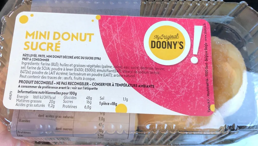 Mini Donut Sucre