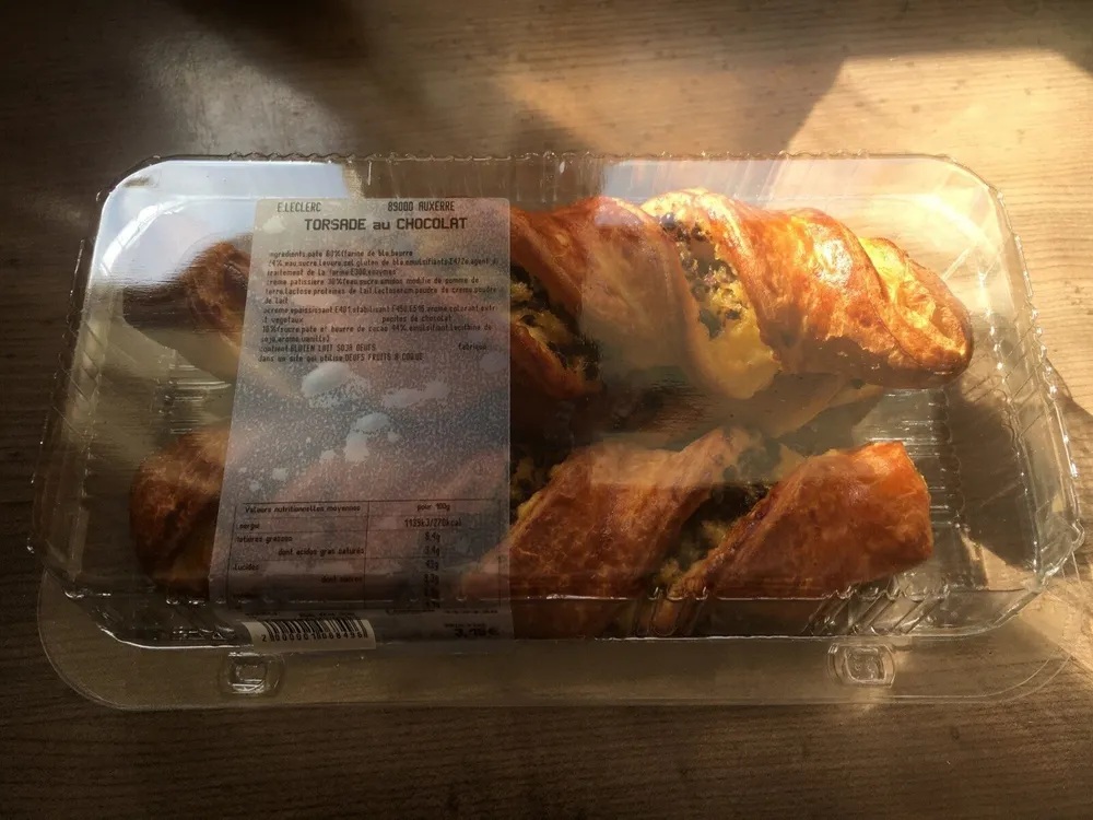 Torsade au chocolat