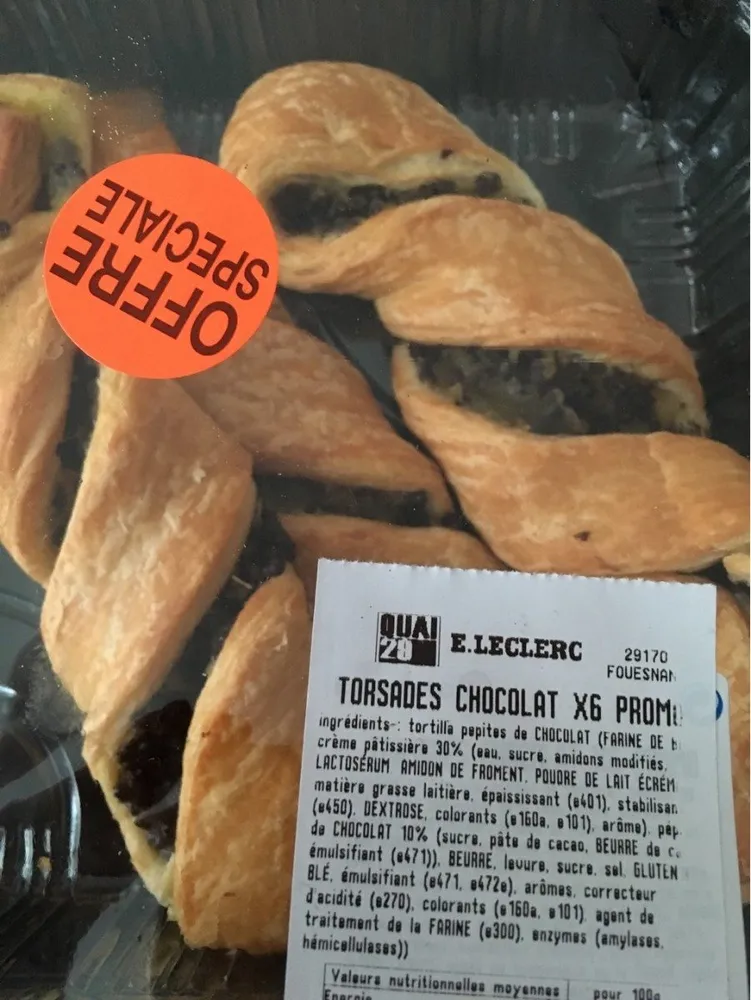 Torsades chocolat