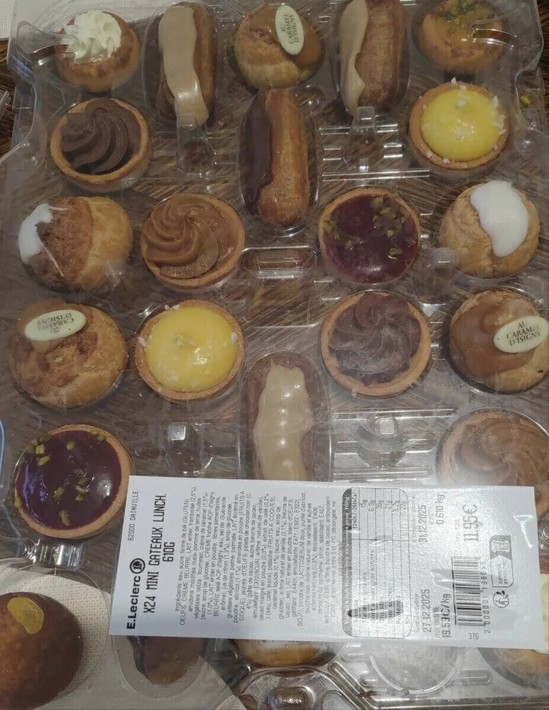 Mini gâteaux lunch
