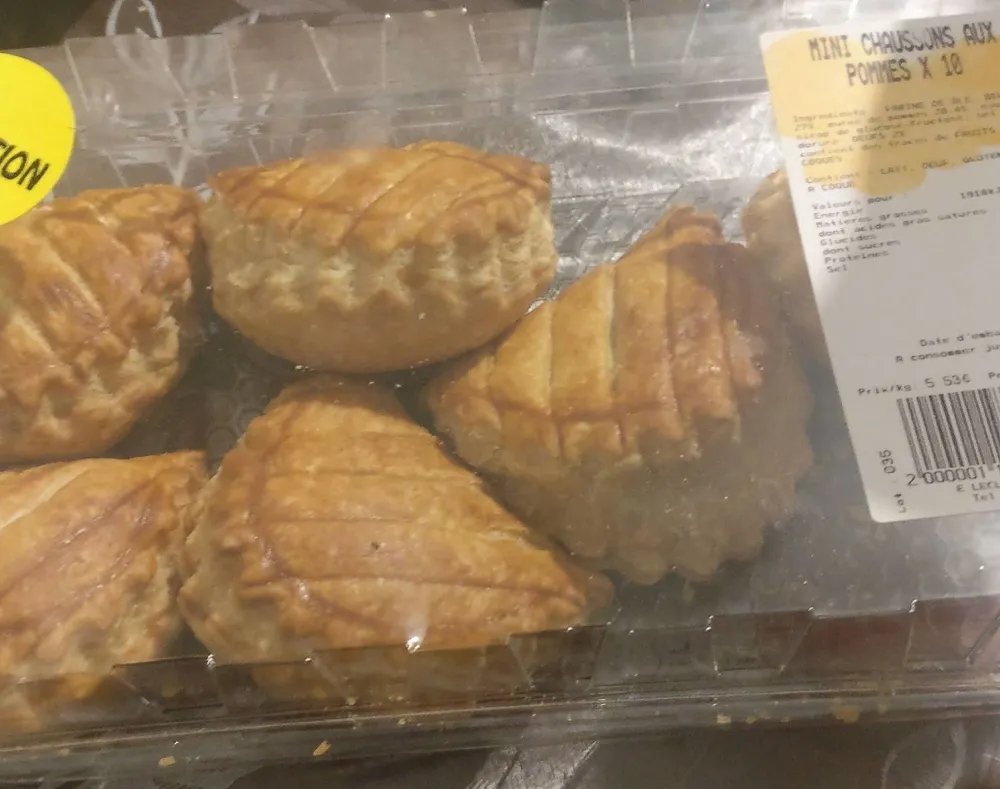 Mini chaussons aux pommes