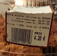 4 choco + 4 croissants beurre aop