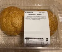 Pain burger sesame