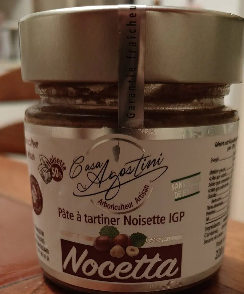 Pate à tartiner Noisette IGP