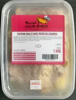 COCHON GRILLÉ avec potée de legumes