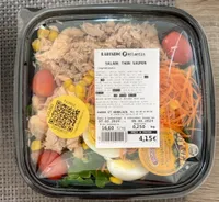 Salade thon saumon Leclerc Atlantis