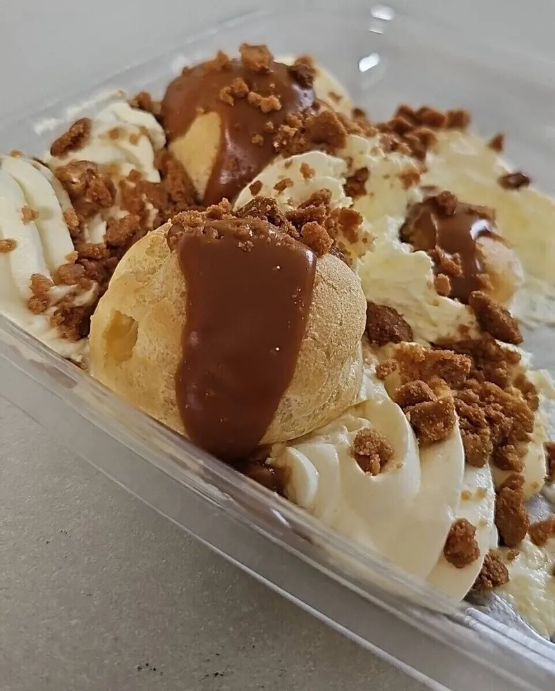 Profiteroles Spéculoos