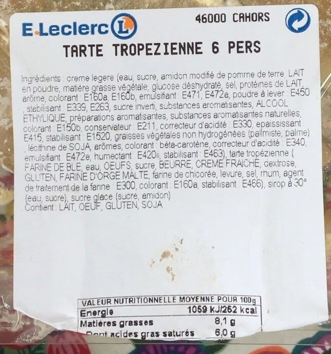 Tarte tropezienne