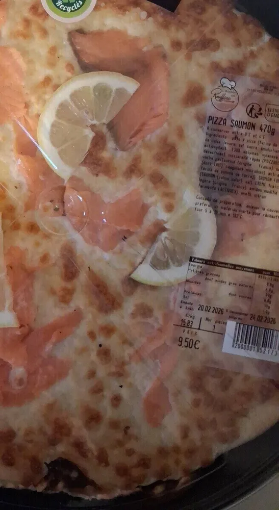 Pizza Saumon