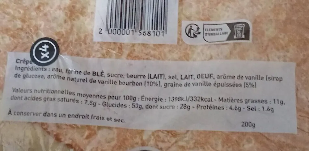 Crêpe fait maison