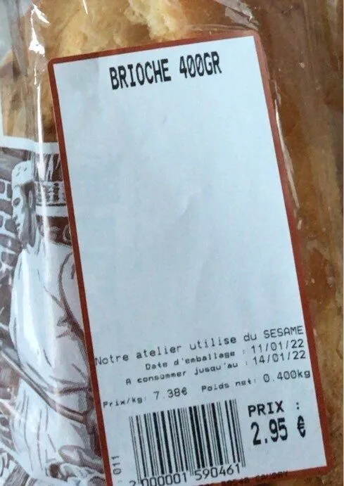 Brioche 400 leclerc
