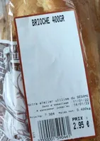 Brioche 400 leclerc