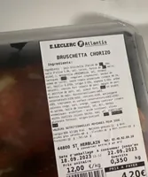 BRUSCHETTA CHORIZO