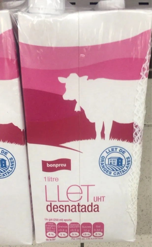 Llet desnatada