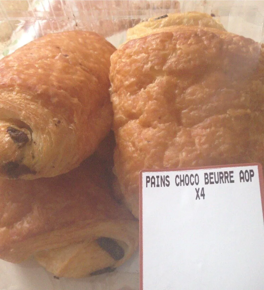 Pain choco beurre