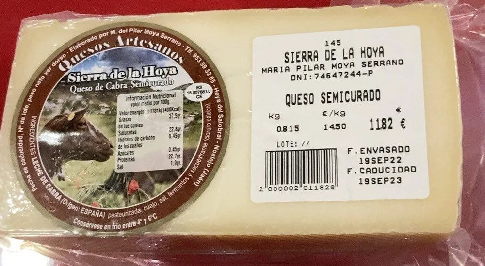 Queso de cabra Semicurado