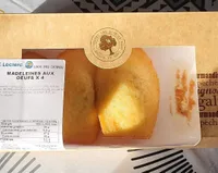 Madeleines aux œufs