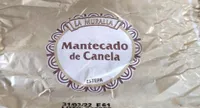 Mantecado de canela