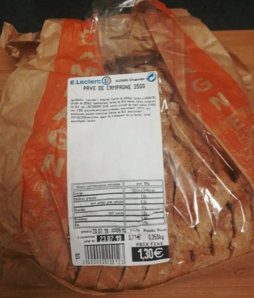Pave de campagne 350g