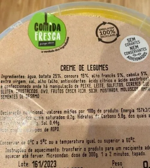 Creme de Legumes