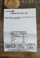 Chouquettes maxi x15