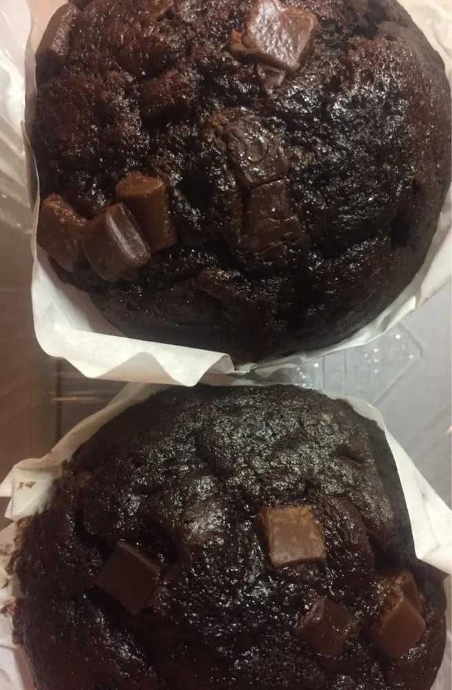 Muffins au triple chocolat