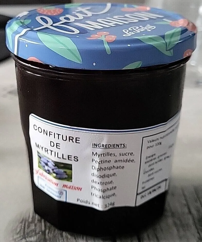 Confiture de myrtilles