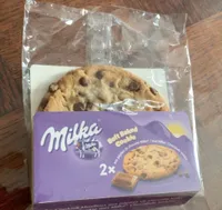 Cookies Moelleux aux pepites de chocolat Milka