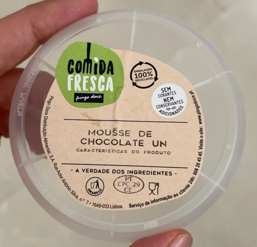 Mousse de Chocolate Un