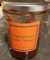 Confiture fraise-mangue