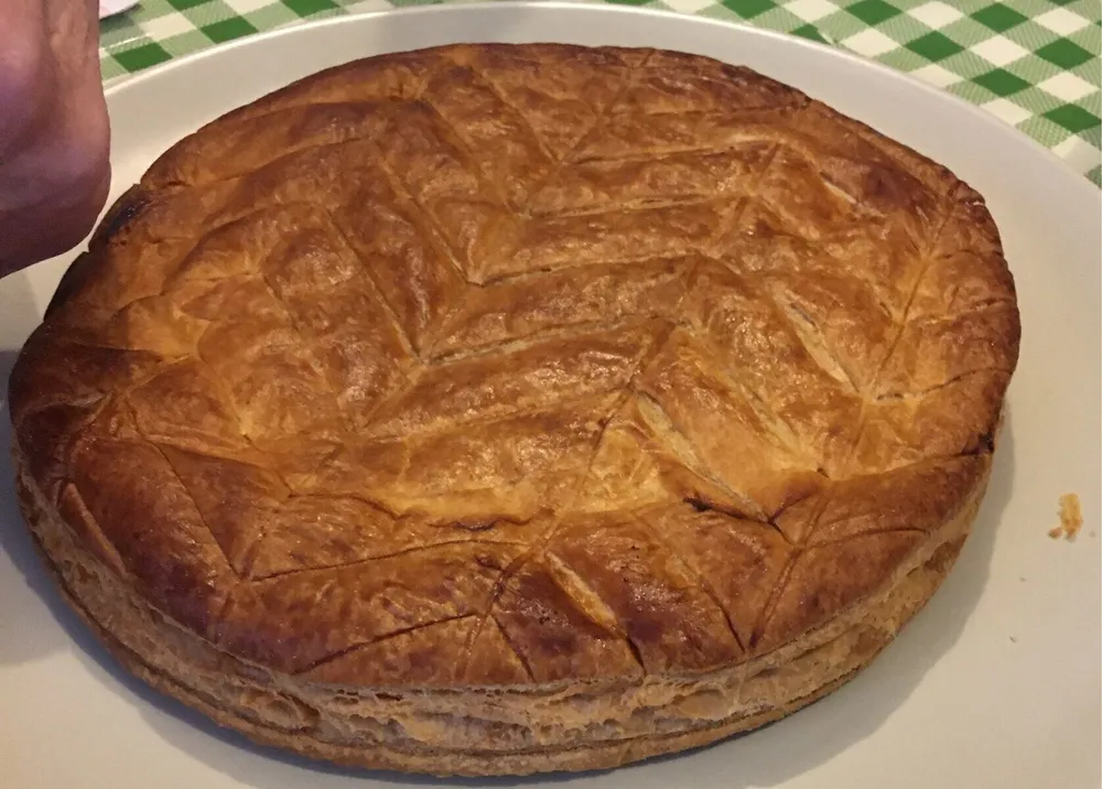 Galette des rois poire chocolat