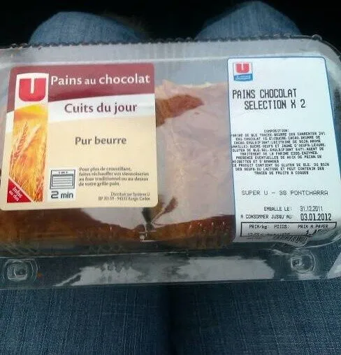 Pains Chocolats x2