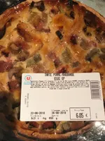 Tarte pomme rhubarbe