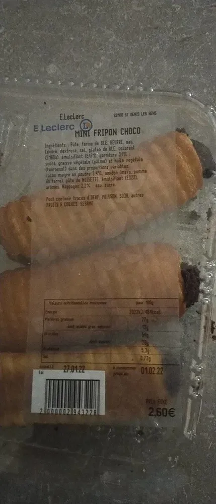 Mini fripon Choco