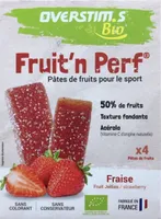 Pâtes de Fruits Bio Fruit’n Perf fraise