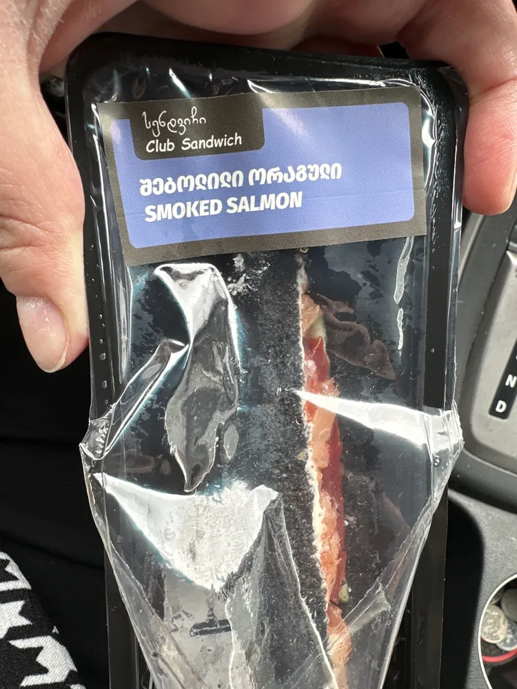 Smoked Salmon (Club Sandwich)